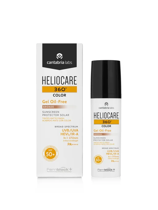 Heliocare 360 Color Gel Oil Free Bronze 50ml